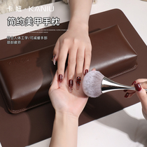 Beauty Nail Leather Handbag Brief Russian-style High Play Beauty Club Special Mat Professional Mat Advanced Web Red 2024 Nouveau