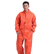 Guyibang Summer Thin Polyester Cotton One-piece Work Clothes Adult Spray Paint Machine Repair Clothes Dust-proof and Anti-fouling One-piece Work Clothes Labor Insurance