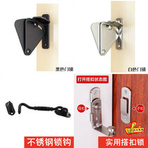 American barn door lock stainless steel hook carbon steel sliding door lock