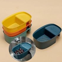 Kitchen Sink Filter Rack Drain Basket Waste Storage Holder