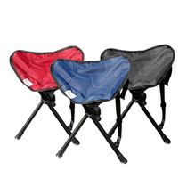 Outdoor folding stool portable ultra-light Oxford cloth fishing stool folding chair beach director chair Mazar stool