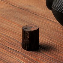 Red rosewood teapot lid holder solid wood teapot lid purple sand pot lid tea bowl cover iron pot holder bamboo lid stand tea ceremony accessories