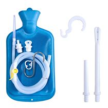 Enema Kit – Enema Bag – Long Silicone Hose – 5 Multi-Size