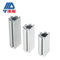 Can cut 180-degree columns small holes octagonal prisms aluminum alloy materials exhibition construction exhibition profiles exhibition production
