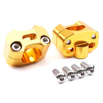 Gold Medal Off-Road Motorcycle Leading Code Pressing High-strength Aluminum Alloy 28mm Variable Diameter Handlebar Pier Air Pressing Code Modification