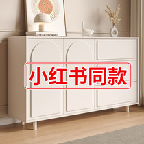 Sideboard storage cabinet hall home wall tea cabinet storage cabinet simple modern entry white storage cabinet