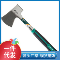 XF4O one-piece steel ax escape ax for chopping firewood and logging ax 92371 for chopping firewood and trees outdoor camping bone chopping ax