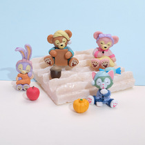 Sleeping Duffy Star Dew Rabbit Individual Set Doll Handmade DIY Accessories Keychain Patch Necklace Light Accessories