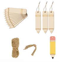 Christmas Resurrection Wooden Blank Bookmark Double Clear Poplar Wooden Craft Bookmark Wooden Sign Bookmark Blank Tag