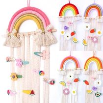 INS Rainbow Baby Hair Clips Organizadores Hair Accessories H