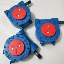 Valve turbine head QDX3-3 manual device single-stage butterfly valve turbine double-stage ball valve electric turbine box