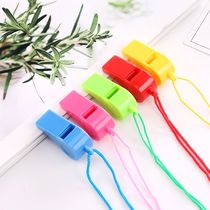 Referee plastic child with rope childrens toy whistle fan whistle sports meeting whistle kindergarten teacher