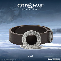 5 ສາຍແອວ Ragnarok Belt Embossed First Layer Leather Official Game Peripheral