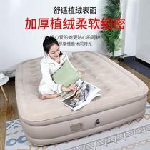 Manufacturer customized new air mattress household double air mattress home outdoor PVC thickened lunch break folding bed