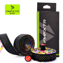 Road bike hollow breathable straps comfortable handlebar straps single bicycle dead-speed handlebar cover wrapped with bent handlebar modification accessories