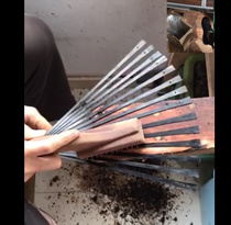 Fan bone planer fan bone leveling tool fan small layer planer centipede planer scraping and grinding tool