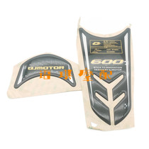 QJ Sai 600 fuel tank middle guard plate label QJ600GS-3B fuel tank crystal decal fish bone sticker decal