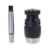 2pcs set MT2 B16 Self Tightening Drill Chuck 1-16mm