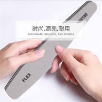 Diamond-shaped sponge nail file nail polishing tool 100 180 sponge rub strips washable