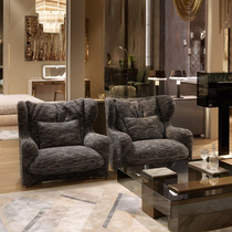 visionnaire Italian light luxury leather sofa villa luxury flat floor export replica high-end furniture