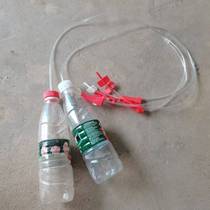 Fruit tree hanging needle infusion tube with thickened bottle cap and one-piece cap for mineral water bottles (random color)