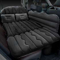Car inflatable bed car rear seat 37 folding flocking childrens special air mattress SUV thickened camping manufacturer