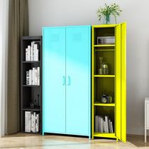 Household iron wardrobe outdoor balcony cabinet sun protection waterproof locker sundry storage cabinet multi-functional storage cabinet