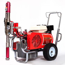 Chengde putty spraying machine inorganic fiber spraying machine steel structure thick and thin fire retardant coating spraying machine