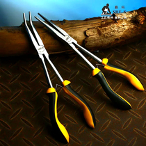 SECCO Extended Bent Nose Pliers Extended Needle Nose Pliers 11 Inch Extended Needle Nose Pliers 11 Inch Extended Bend Nose Pliers Clamping Pliers