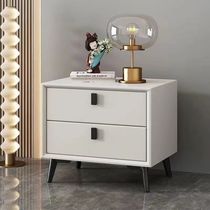 LS bedside table bedroom home floor-standing light luxury Nordic simple small solid wood bedside table bedside storage small