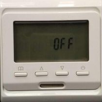 Water floor heating thermostat home indoor temperature control switch actuator thermoelectric valve dedicated intelligent LCD panel