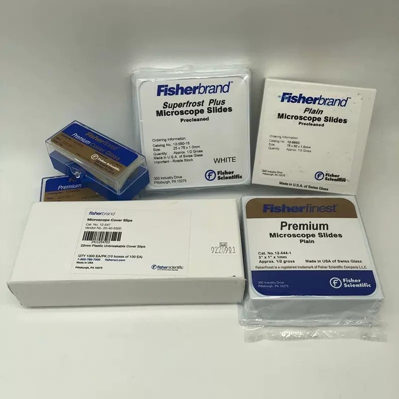 赛默飞世尔Fisherbrand预清洁即用型载玻片光学原装进口