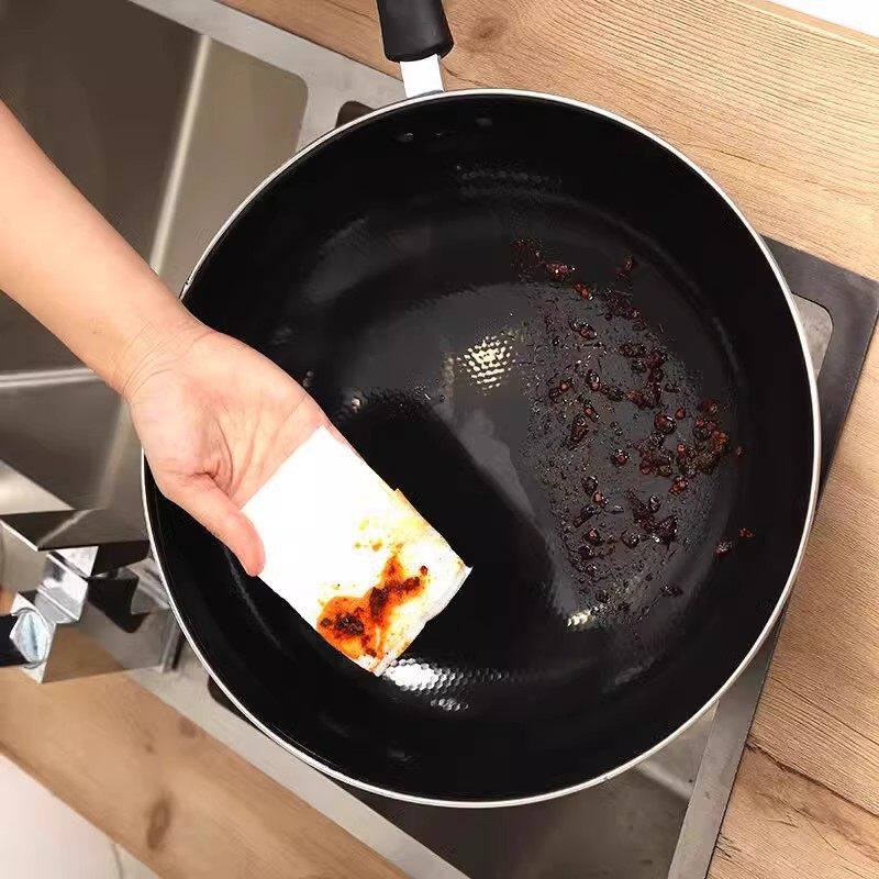 Household Kitchen Wet Wipes, Special Cleaning Cloth for Range Hoods, Heavy Grease Removal Wipes, Oil Removal Wipes, Stain Removal Wet Wipes