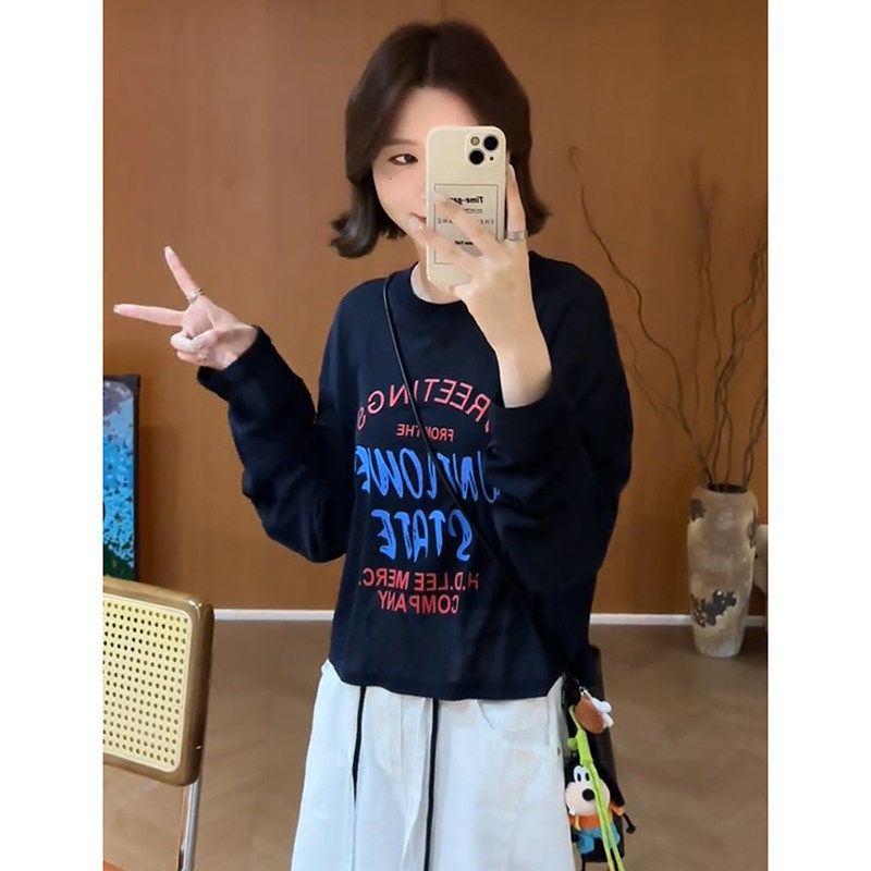 小众时尚chic高级感长袖打底衫女夏季2026新款小个子防晒打底上衣