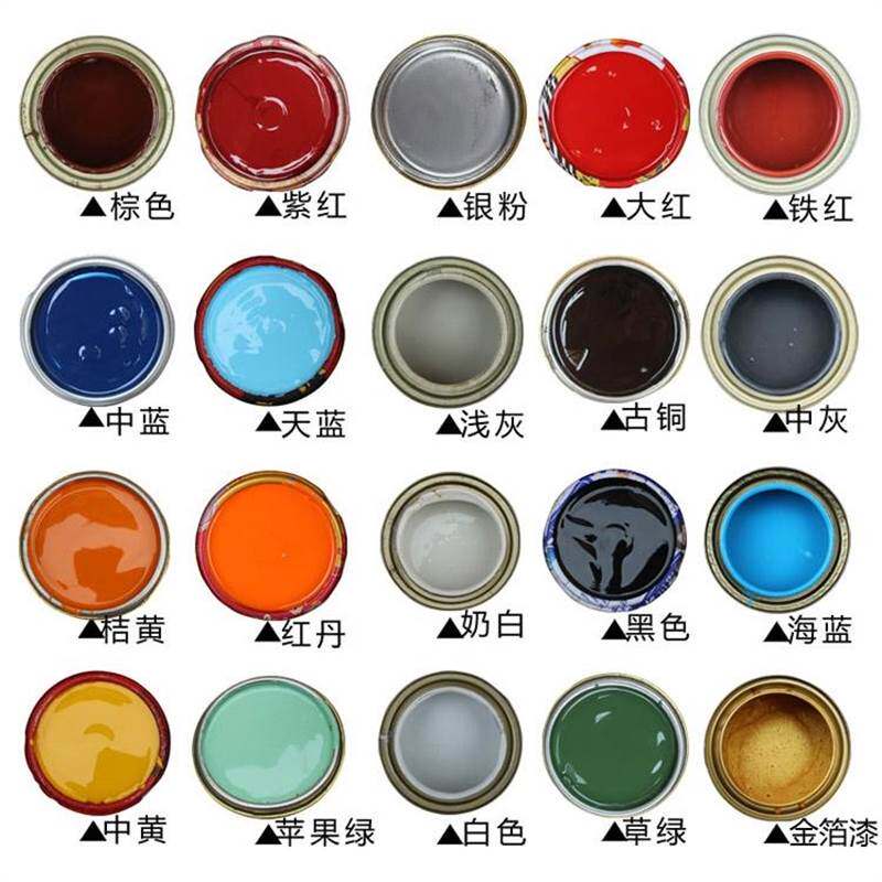 Day woman card F03-1 phenolic and lacquer blend lacquer industrial steel structure anti-rust paint finish lacquered varnish silver powder paint-Taobao