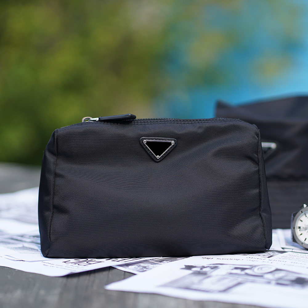 Summer new nylon makeup bag Waterproof Containing Wash Bag Men's Hands Grab Bag Oxford Cloth Wrist Bag Zero Wallet-Taobao