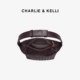 CHARLIE&KELLI women's bag 2026 new retro niche portable shoulder pillow bag commuter woven bag trend