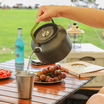 Outdoor kettle for tea special kettle for camping pots and cookers open fire picnic picnic tea and camping supplies