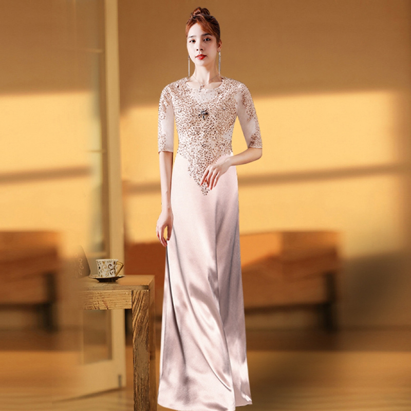 High-End, Elegant and Luxurious Suit, Luxury Designer Evening Dress, New High-End Young Mother's Wedding Banquet Dress