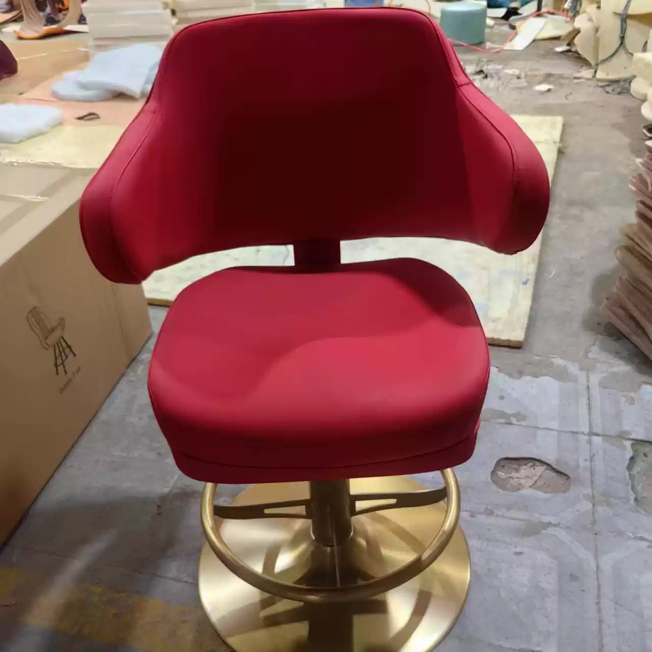 雙人格鬥賭場椅澳門西港老虎機椅百家樂椅子柬埔寨賭場椅魚