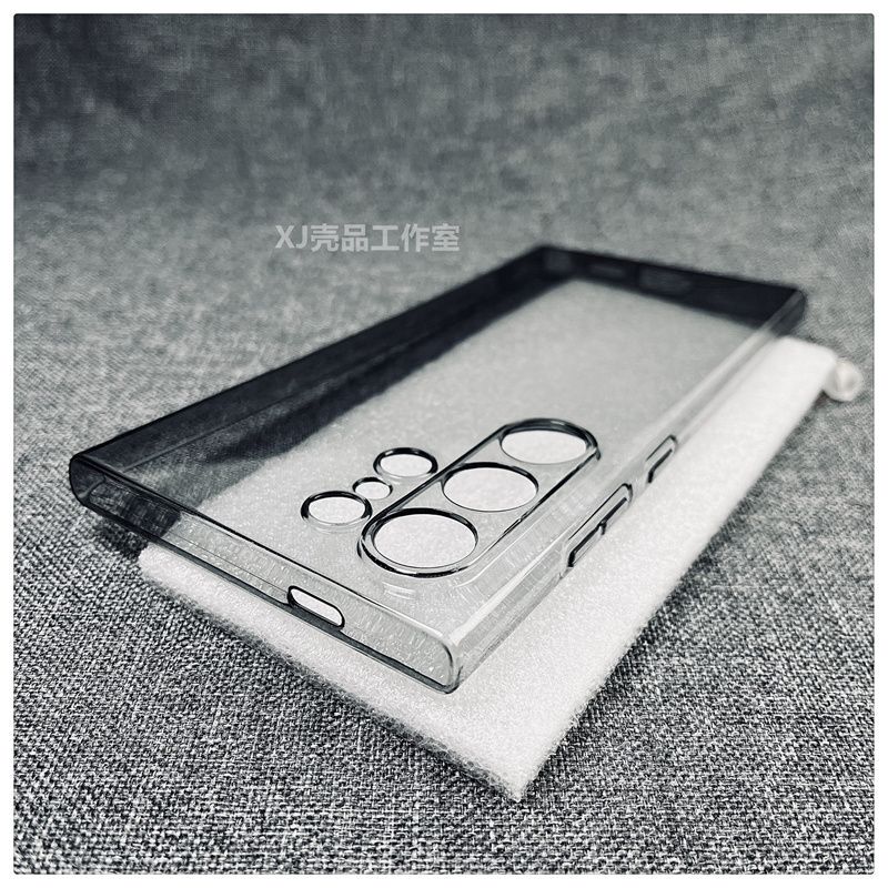 Transparent Black Simple Design Suitable for Samsung S24 Ultra Phone Case, Full Coverage Anti-Drop Soft Case, Ultra-Thin Transparent White Silicone Black Galaxy S23/S25/S22/S21/S20/S9/S10/S8/S7 Transparent Black Simple Design Suitable for Samsung S24 Ultra Phone Case, Full Coverage Anti-Drop Soft Case, Ultra-Thin Transparent White Silicone Black Galaxy S23/S25/S22/S21/S20/S9/S10/S8/S7