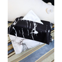 New product new style paper box for home living room simple and cute car cover fabric tissue box internet celebrity creative napkin