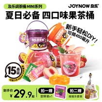 Fruit Tea Mini Bucket Family Portrait JOYNOW and Le Brewing Fruit Tea Homemade Drink Combo