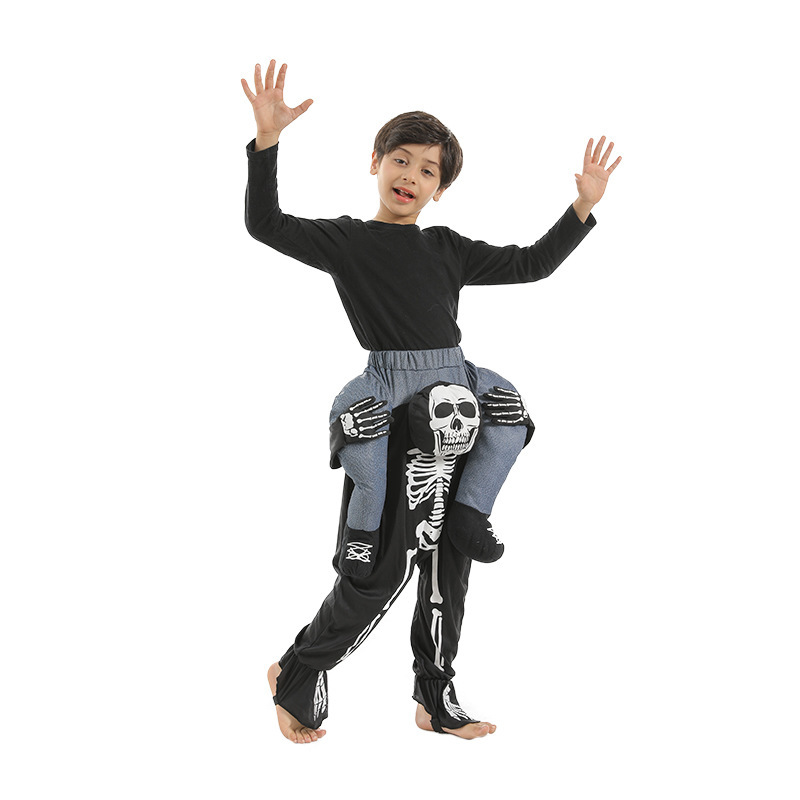 Halloween Funny Cosplay Costume for Kids Carnival Party Performance Funny Role Play Skeleton Carrier Costume Stage Performance Costume Halloween Funny Cosplay Costume for Kids Carnival Party Performance Funny Role Play Skeleton Carrier Costume Stage Performance Costume