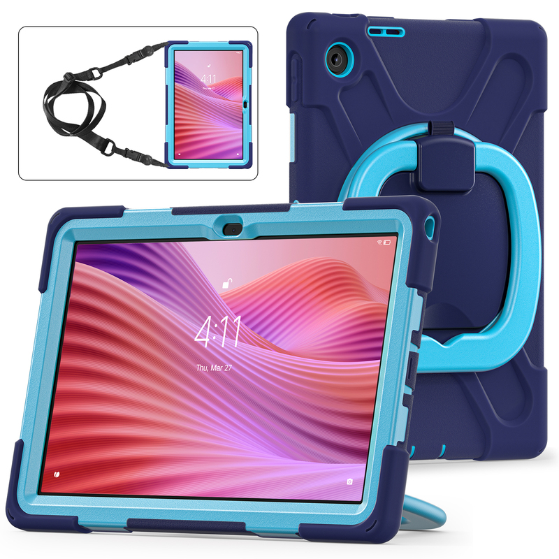 Lenovo Xiaoxin Tablet 11-Inch 2025 Model Protective Case Suitable for Tb-J606F Anti-Drop Hard Shell Tb-335Fc Shaoyang K10 Qitian K9 M9 M8 M10Plus Tempered Film Portable Stand Lenovo Xiaoxin Tablet 11-Inch 2025 Model Protective Case Suitable for Tb-J606F Anti-Drop Hard Shell Tb-335Fc Shaoyang K10 Qitian K9 M9 M8 M10Plus Tempered Film Portable Stand