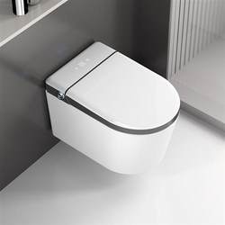 The new smart wall -mounted toilet household small apartment hidden suspension embedded wall hanging wall hanging toilet