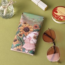 Shrapnel Glasses Bag Anti-pressure Portable Womens Carry-On Glasses Bag Storage Cute Sunglasses Sunglasses Automatic Closing