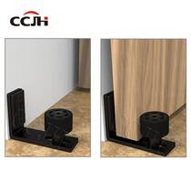 Household barn door wall guide swing stop sliding door single wheel swing stop double wheel swing stop barn door limiter