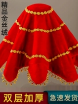 Handkerchief Flower Northeastern Yangko Dance Duo for Adults Special Red Handkerchief Dance Octagonal Scarf Professional Chinese Dance Examination