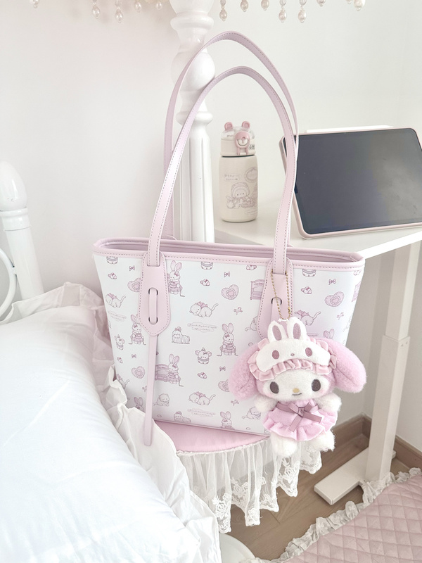 Original Design Pink Sweet Dream Tote Bag Pink Girly Heart Bag Large Capacity Commuter Girly Heart Bag Original Design Pink Sweet Dream Tote Bag Pink Girly Heart Bag Large Capacity Commuter Girly Heart Bag
